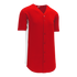 Athletic Knit Full Button Baseball Jersey with Contrast Mesh Inserts (BA1890)